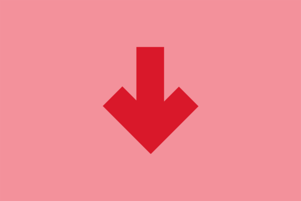 red arrow pointing down