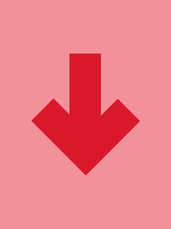 red arrow pointing down