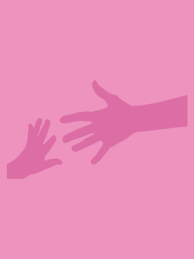 mother's hand separated from child's hand