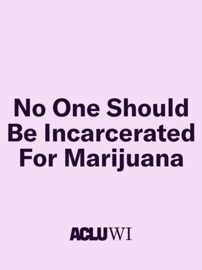 No one should be incarcerated for marijuana