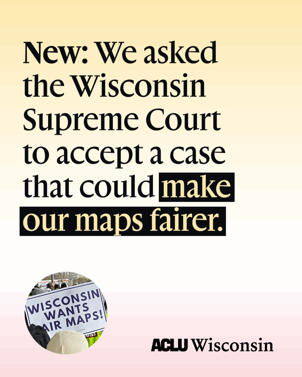 Felton v. WEC: Fairer Maps for Wisconsin - ACLU of Wisconsin