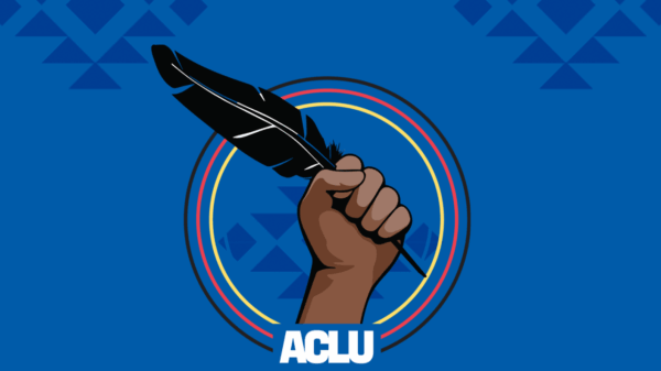 Indigenous Justice ACLU logo