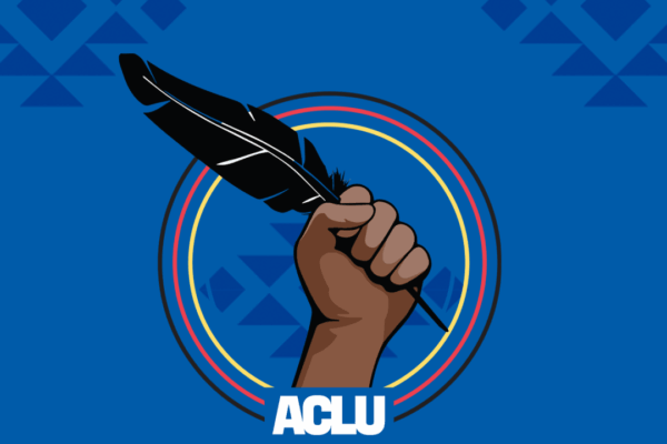 Indigenous Justice ACLU logo