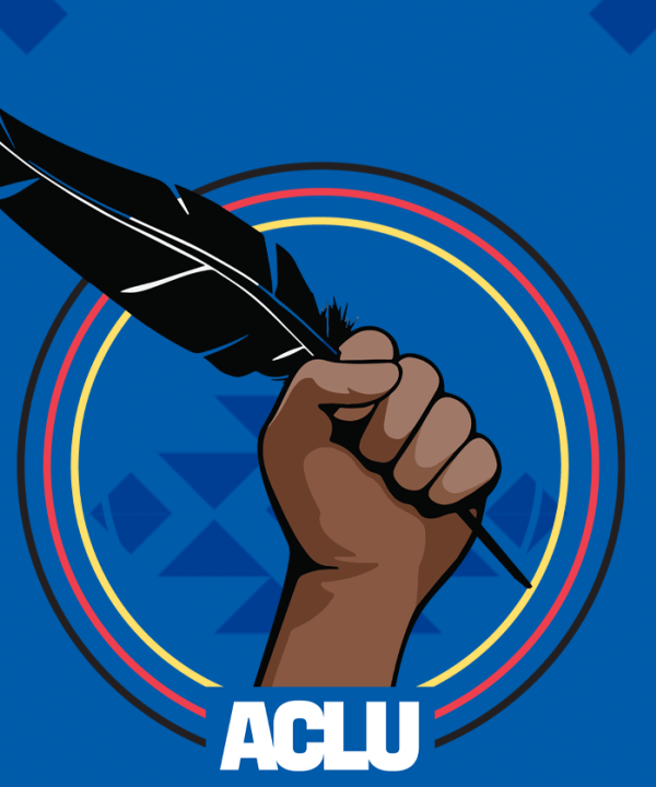 Indigenous Justice ACLU logo