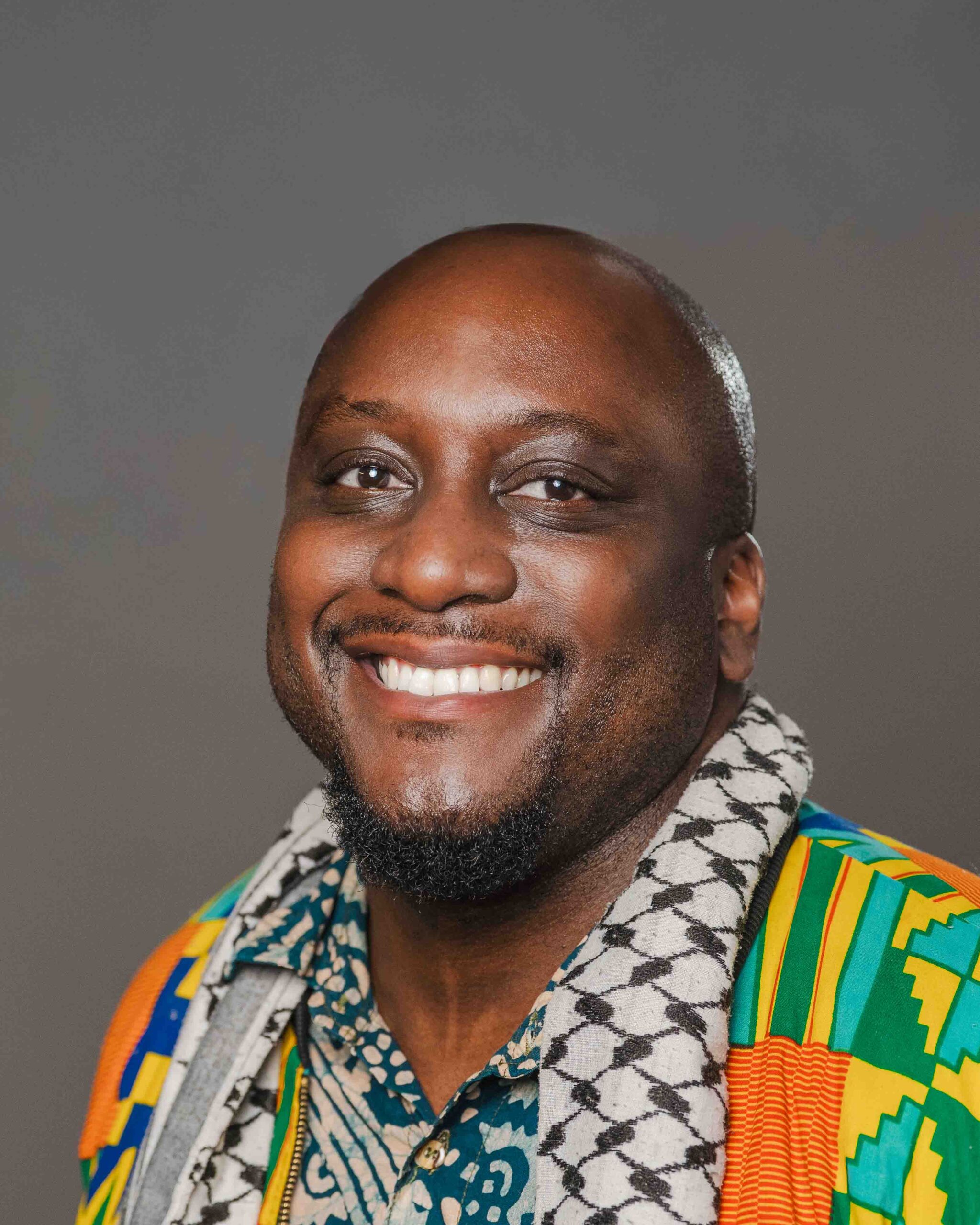 Communications Coordinator Kwesi Foli