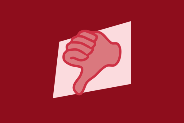 Thumbs down
