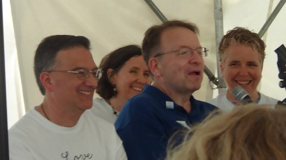 ACLU #FreedomToMarry couples talking about their joy at the judge's decision on Friday. 