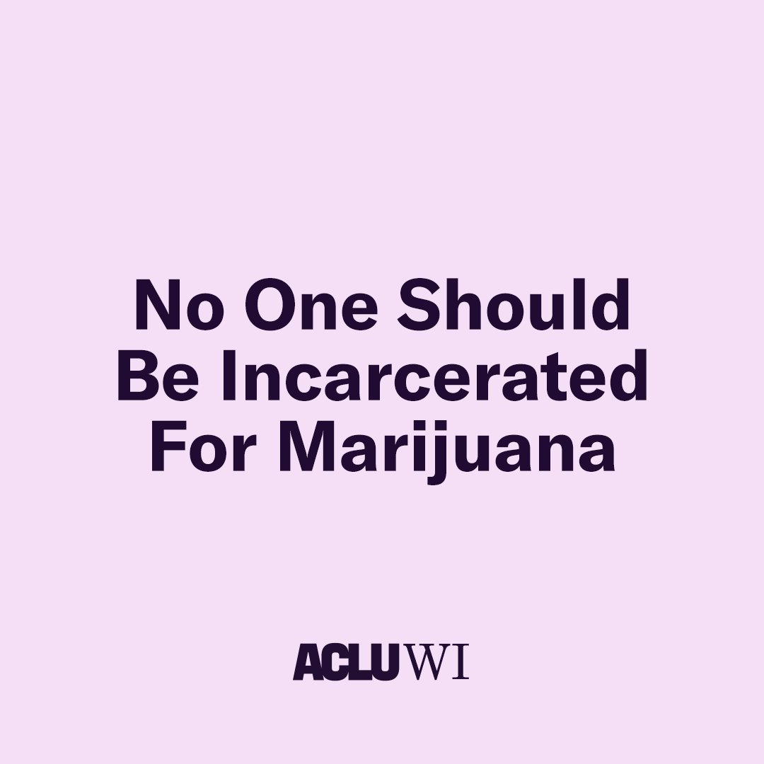No one should be incarcerated for marijuana