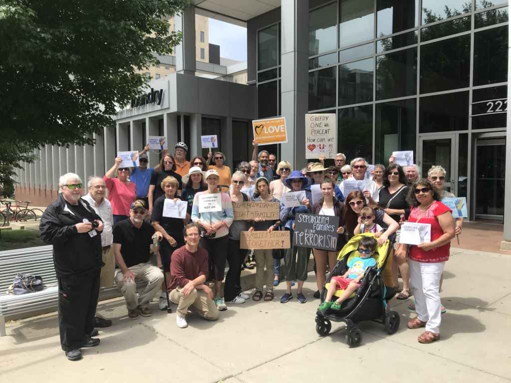 Madison Rally - Families Belong together.