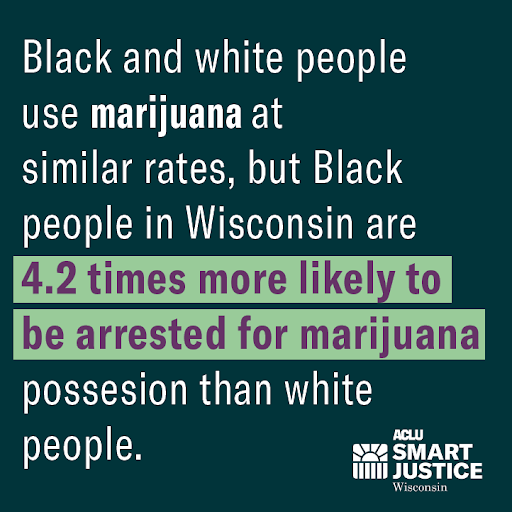 Racial disparities related to cannabis arrests