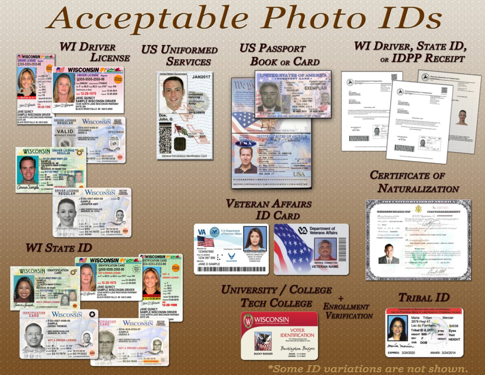 Acceptable Photo IDs