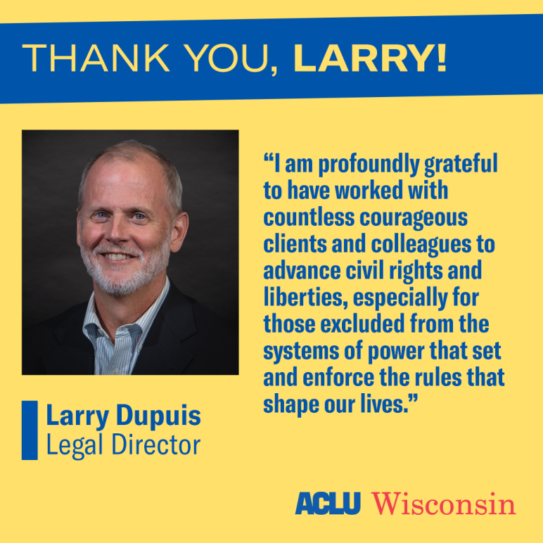 Thank you, Larry!