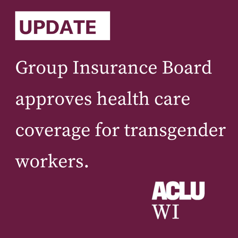 Group Insurance Board approves health care coverage for transgender workers