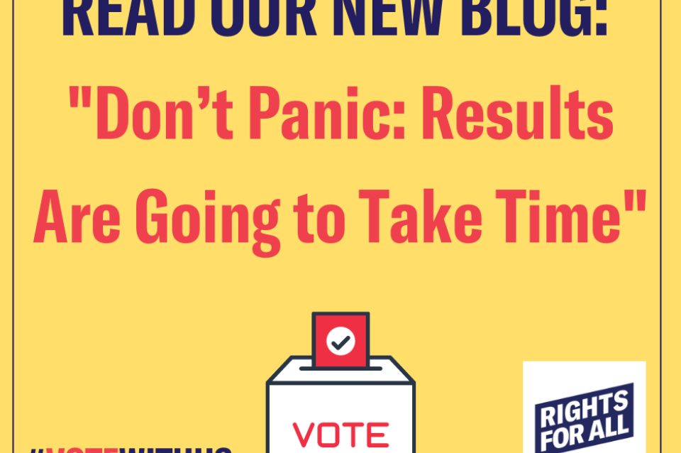 Blog Don T Panic Results Are Going To Take Time Aclu Of Wisconsin